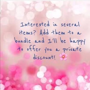 Bundles are eligible for a private discount!